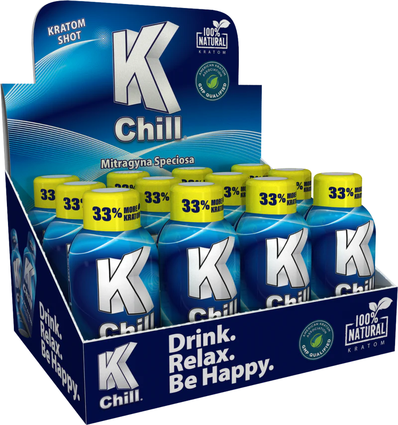 K-Chill Blue 2oz Shot
