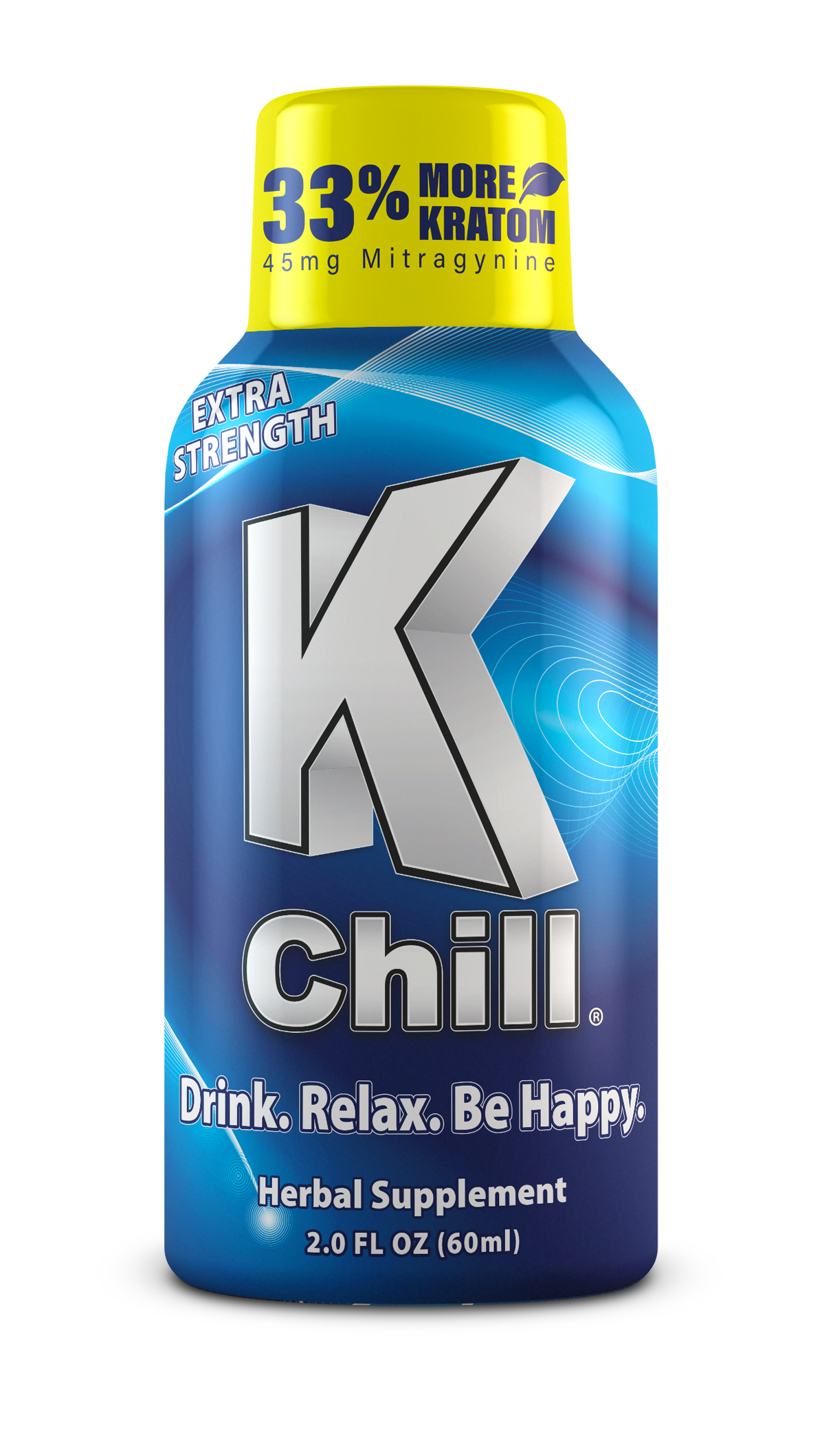 K-Chill Blue 2oz Shot